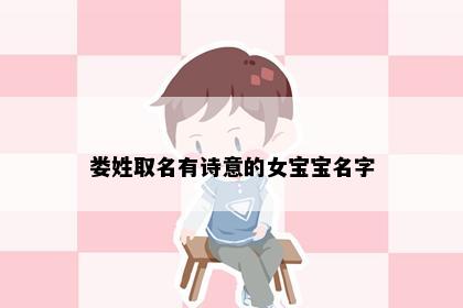 娄姓取名有诗意的女宝宝名字